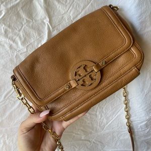 REAL Tory Burch Tan Cross Body